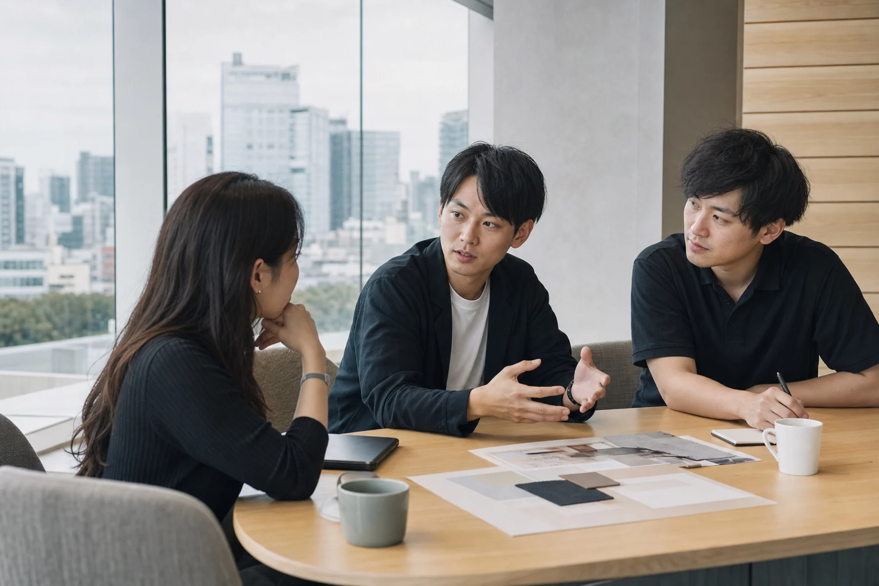 お客様と対話するERANTの営業チーム